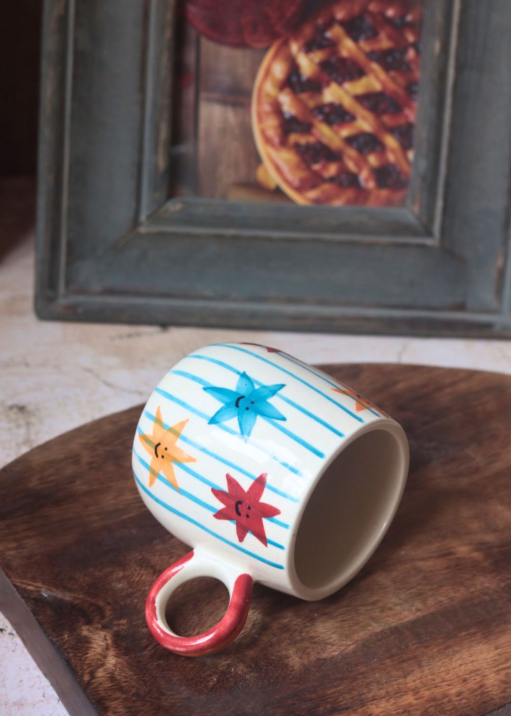 Star Cuddle Mug handmade in india