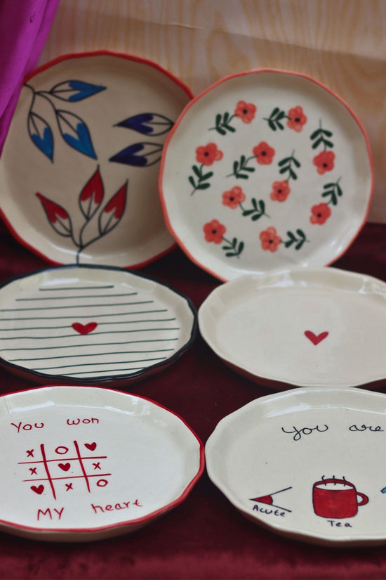 Set of 6 Little Bites snack Plates (for the price of 5) with premium quality material