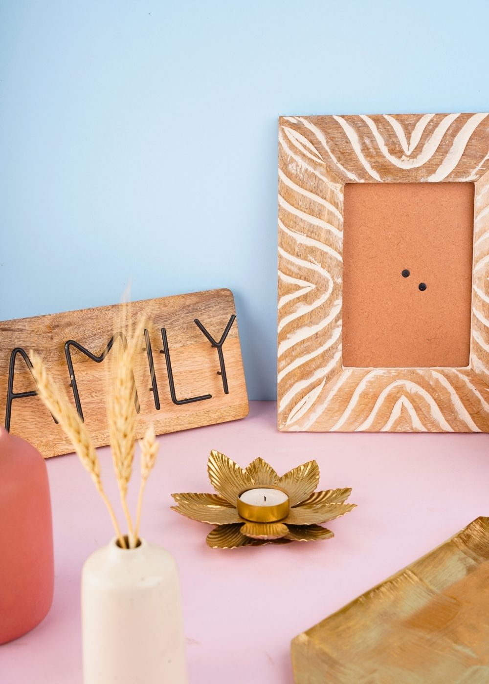 build your dream home products made by some wood metal & ceramics