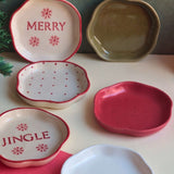 Set of 6 Twinkling Dessert plates (for the price of 5) with premium quality material