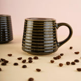 handmade Glossy Black Coffee Mug