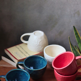 drinkware, set of three coffee mugs 