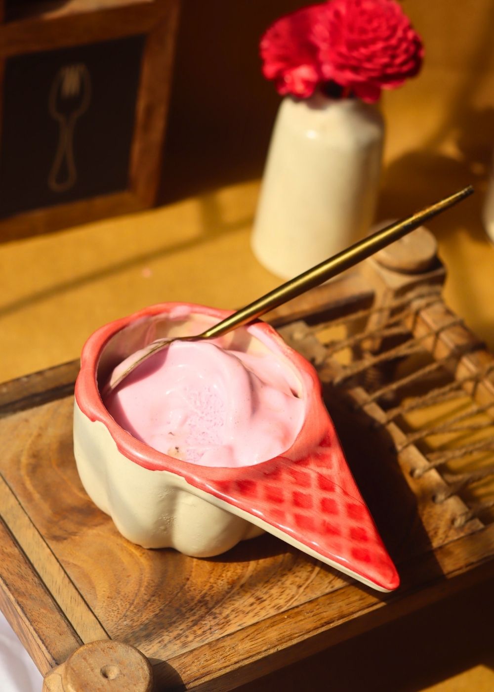 IceCream Cone - Red