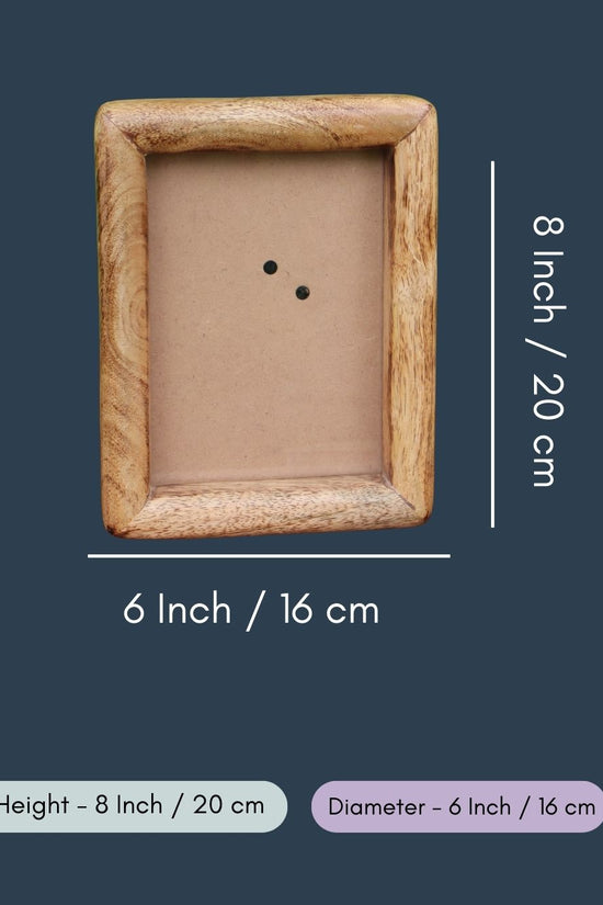 Rounded Wooden Frame