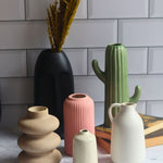 Handmade mismatch vases