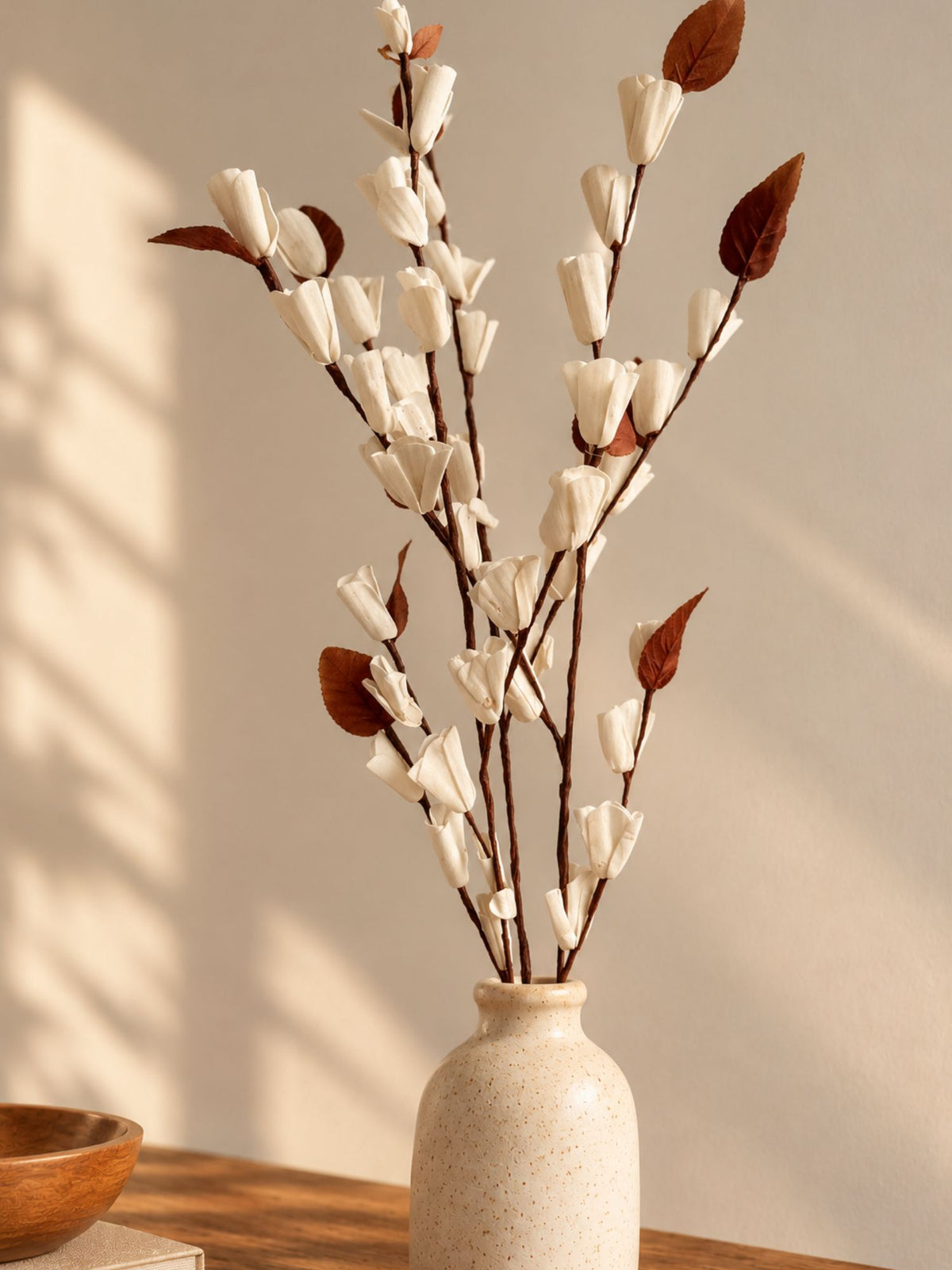 Handmade Ivory Whispers Blossom Bunch