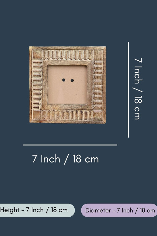 Modern Square Wooden Frame
