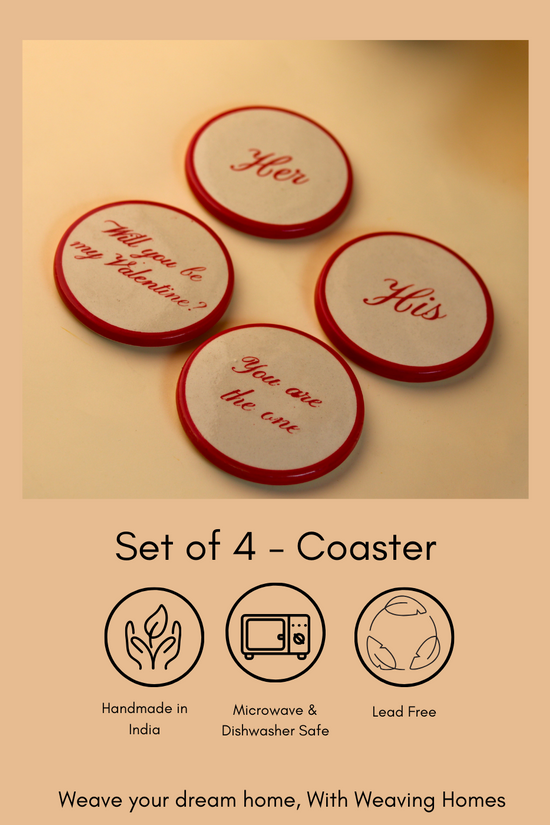 set of coasters handmade in india 
