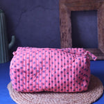 Polka Essential Toiletry Bag - Large made by cotton