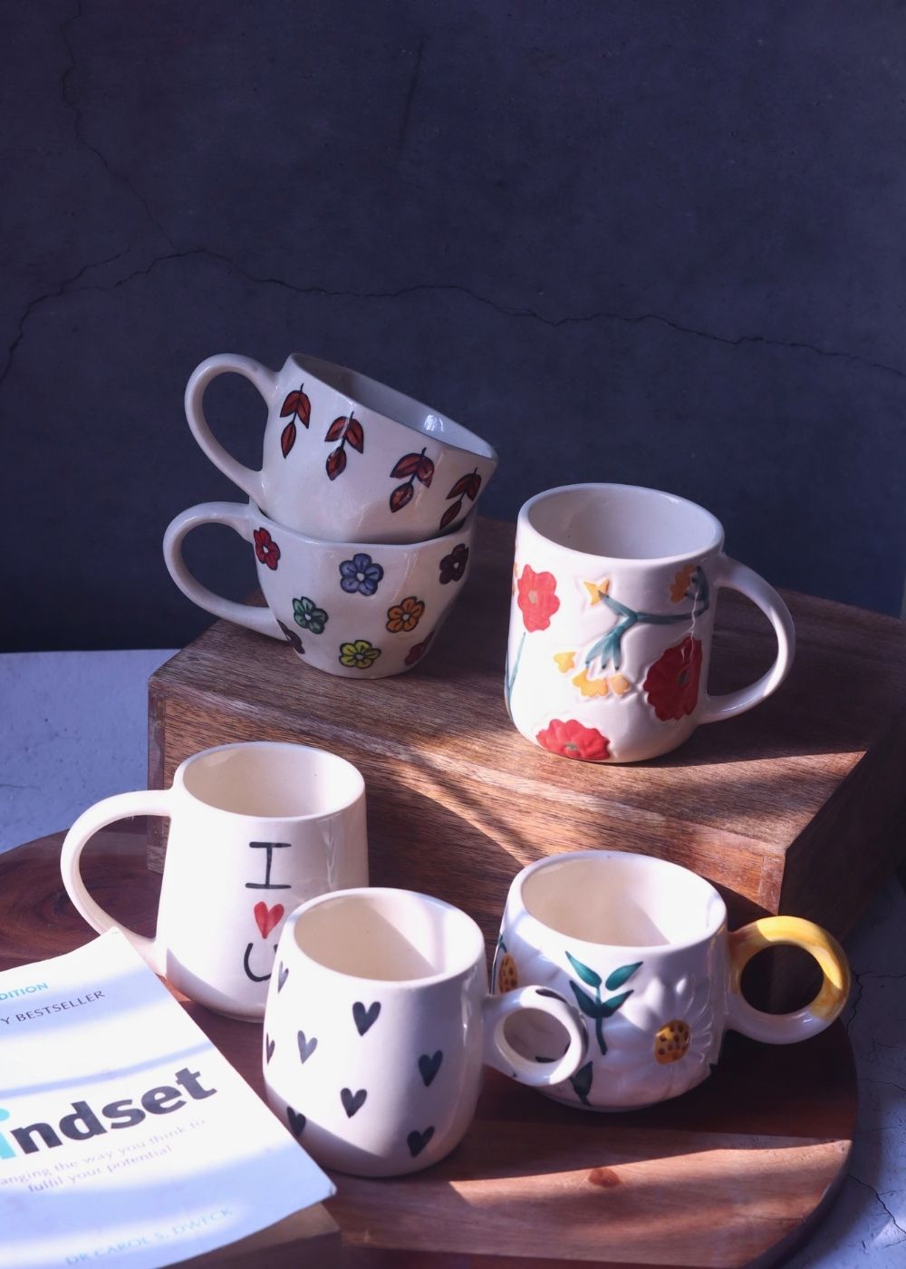 handmade Set of 6, for the price of 5 essential mugs