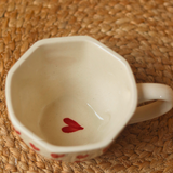 Heart Mugs - Set of 6