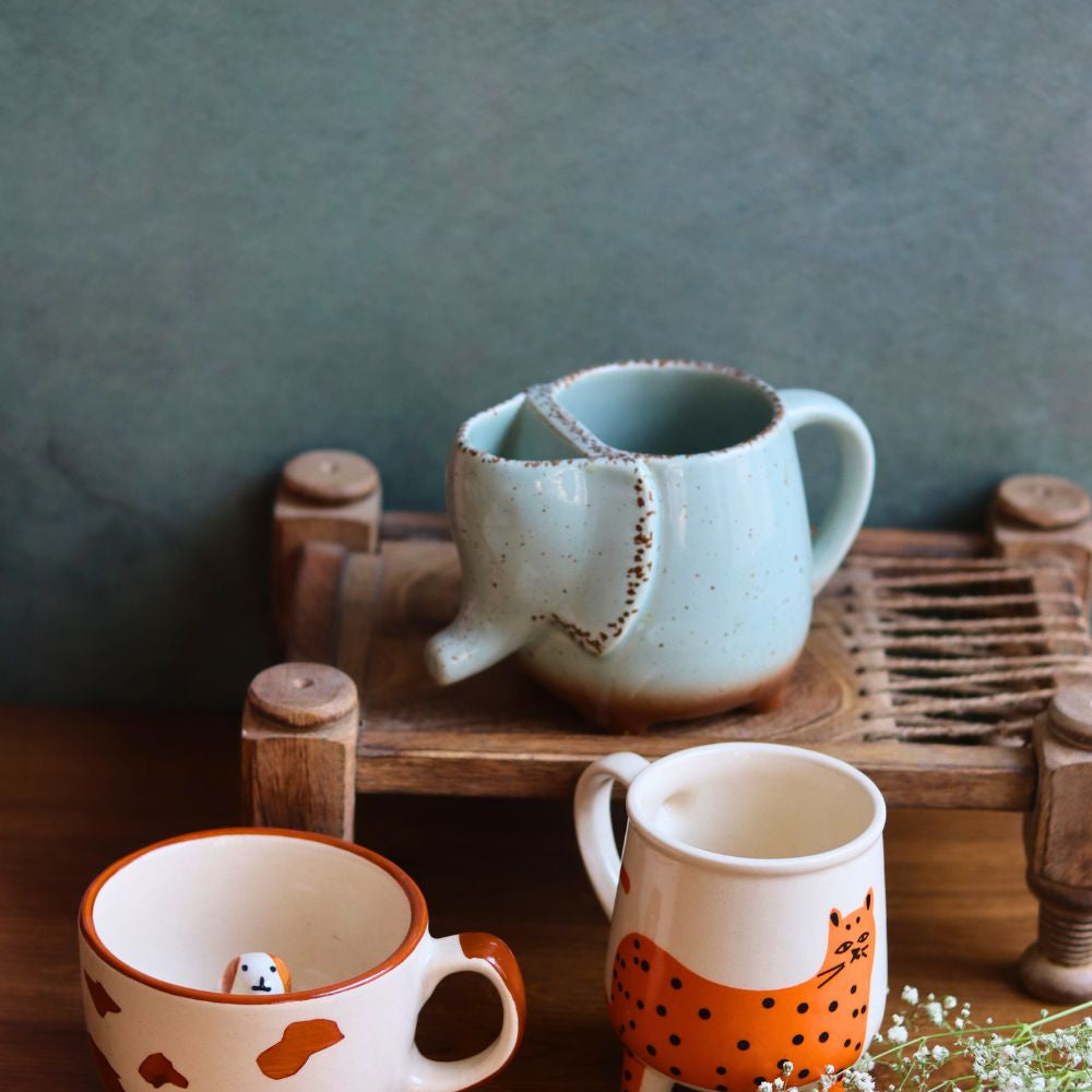 handmade best selling combo set of 3 mugs 