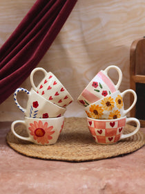 Lead free Set of 6 Bestseller Mugs (for the price of 5)