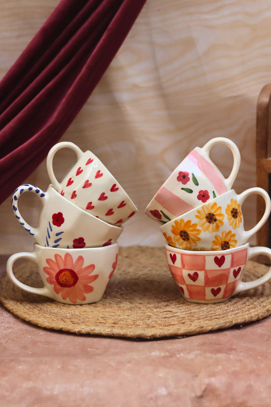 Lead free Set of 6 Bestseller Mugs (for the price of 5)