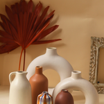 donut & misfit vase made by ceramic 