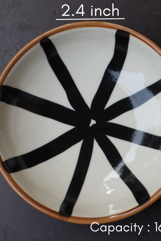 Ceramic wheel smoothie bowl height & breadth