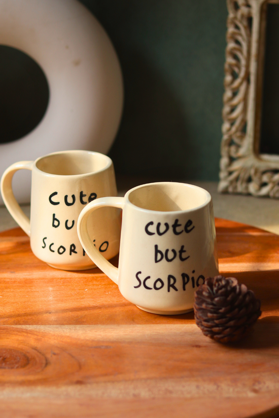 Handmade ceramic coffee mugs
