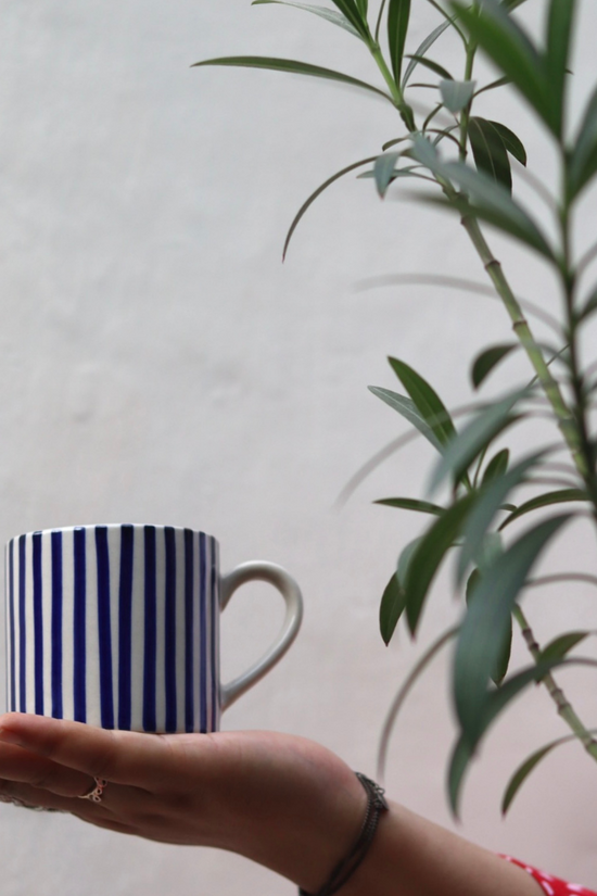 handmade tea cups set of two, combo
