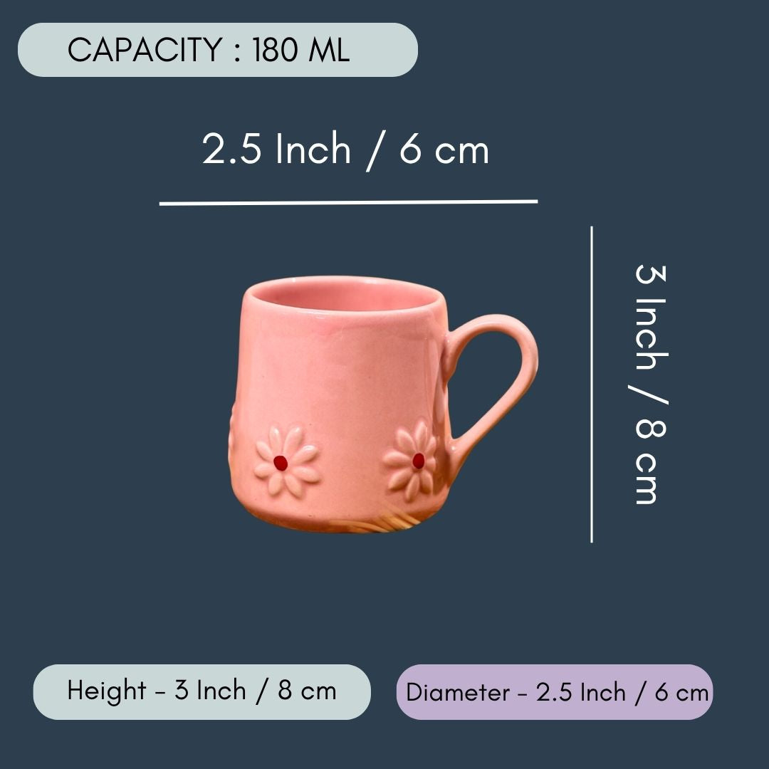 Pink Lily Mug