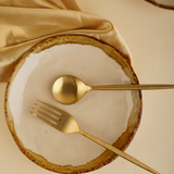 Ivory Stoneware - Snack Plate