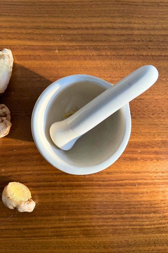 handmade lil mortar & pestle 