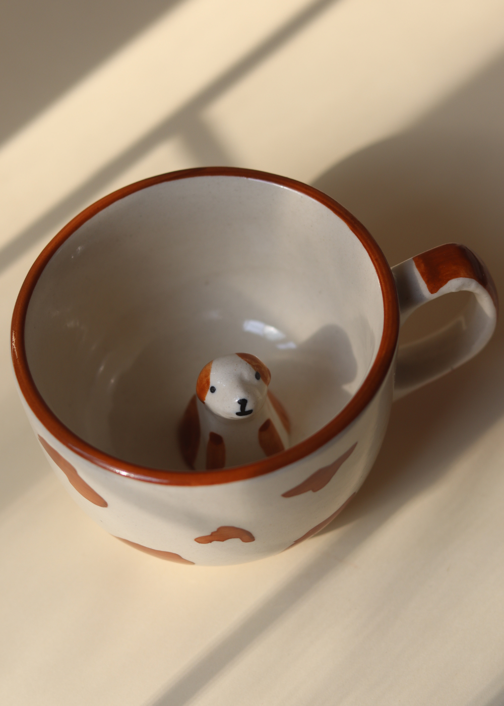 handmade dog mug