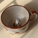 handmade dog mug