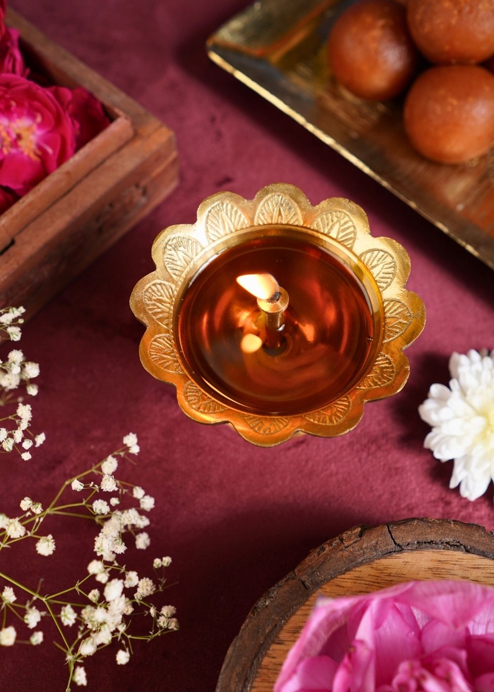 Swarn Deep Diya handmade in india