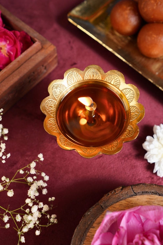 Swarn Deep Diya handmade in india