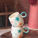 Coral Reef Mug handmade in india