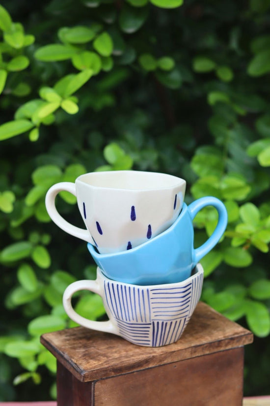 handmade Set of 3 - Sip & Savor Mugs Combo