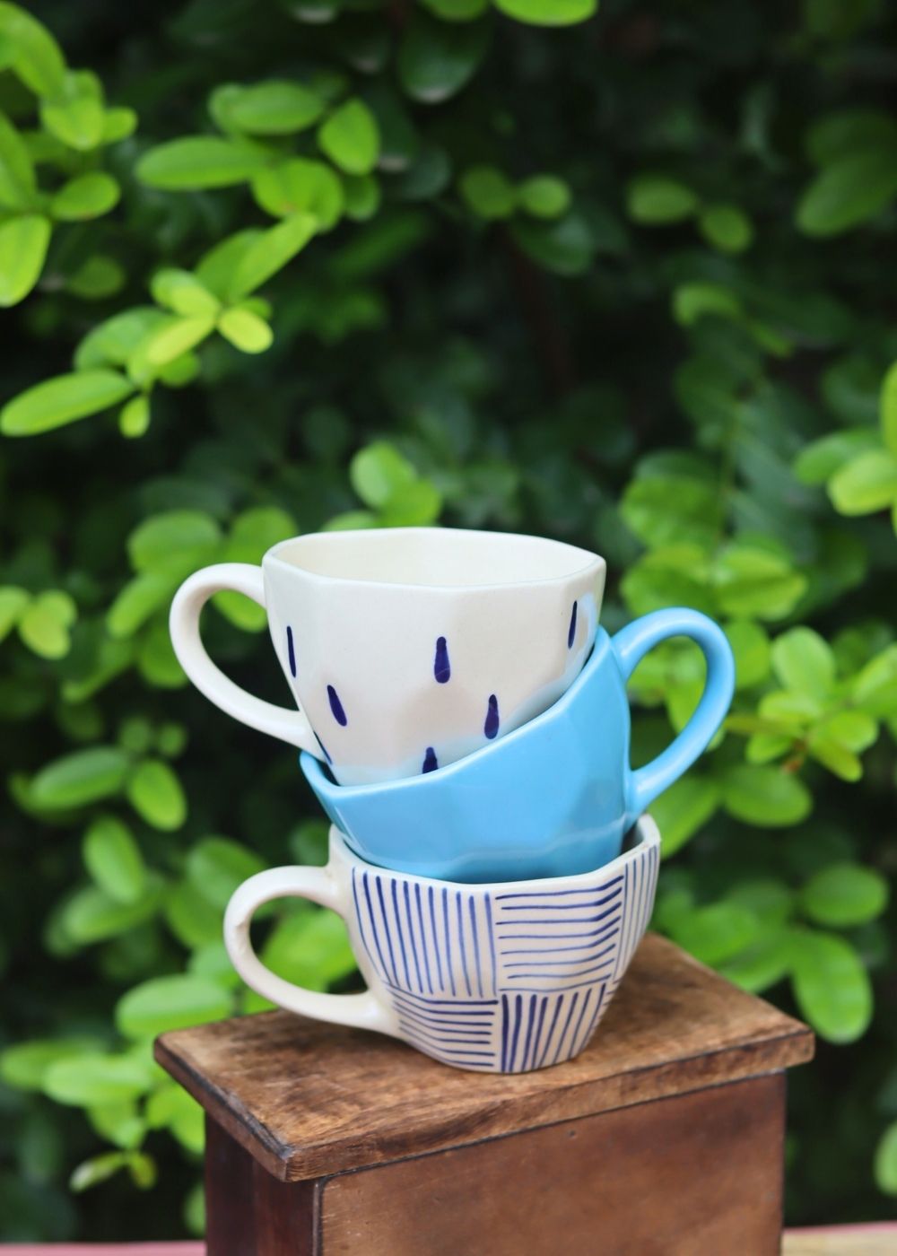 handmade Set of 3 - Sip & Savor Mugs Combo