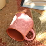 Handmade ceramic chai cup