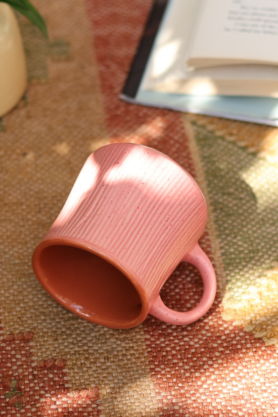 Handmade ceramic chai cup