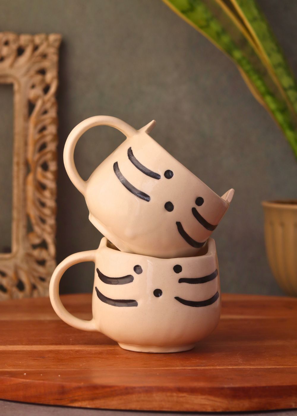 kitty mug is maded by pure ceramic 