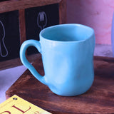 Turquoise Wavy Mug with premium quality material