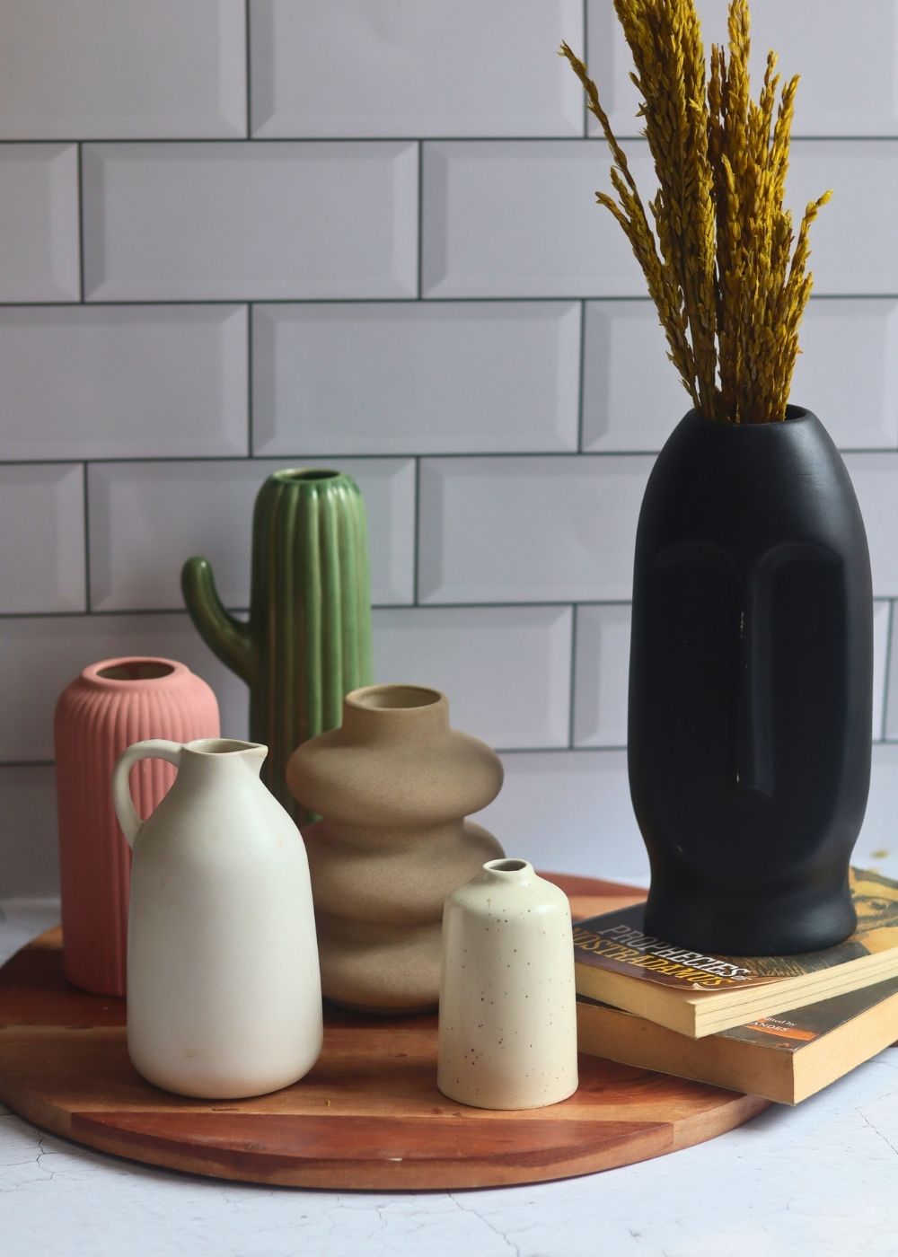 mismatch vases set of 6 for the price of 5 combo