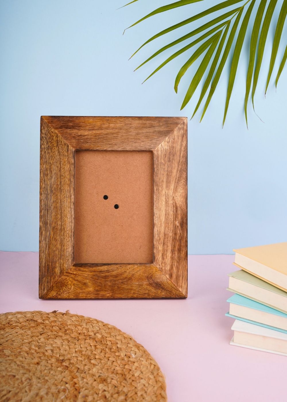 essential wooden frame handmade in india