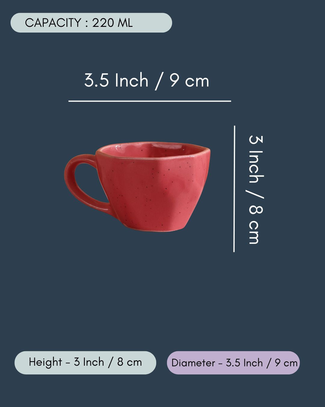 Salmon Pink Mug