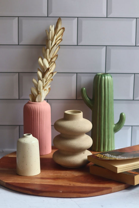 Handmade ceramic vases