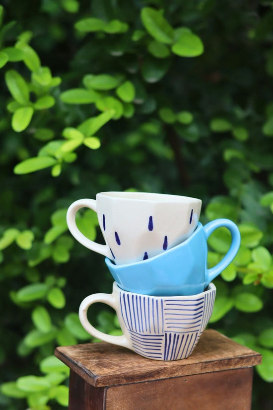 Set of 3 - Sip & Savor Mugs Combo with premium quality material