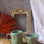 Serveware handmade wavy bowl & coffee mug