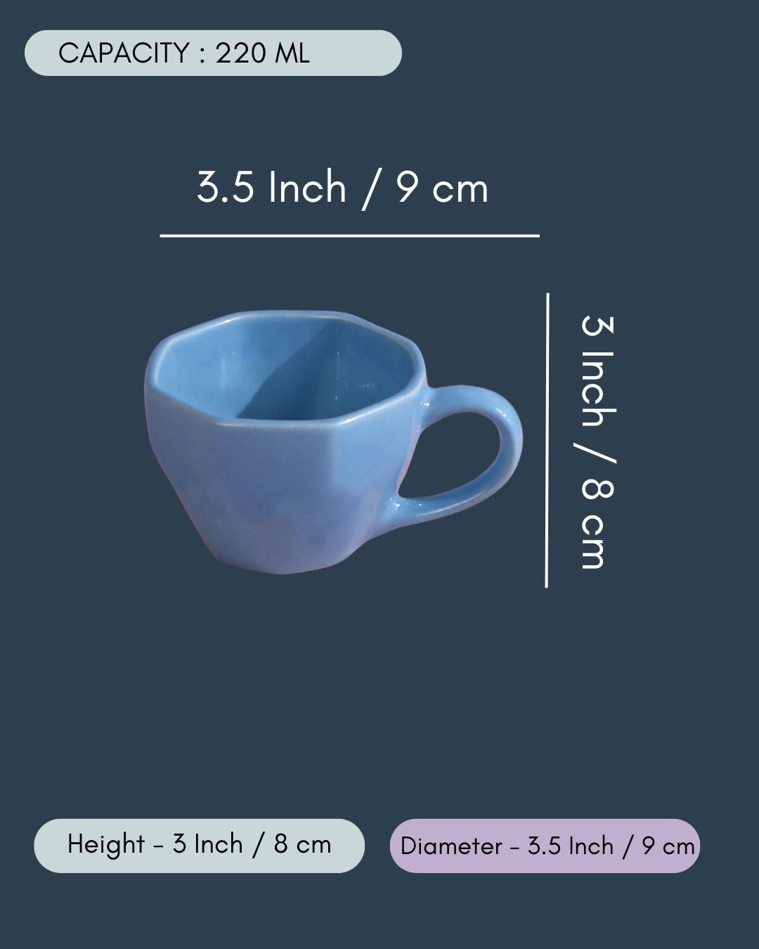 Ocean Blue Mug