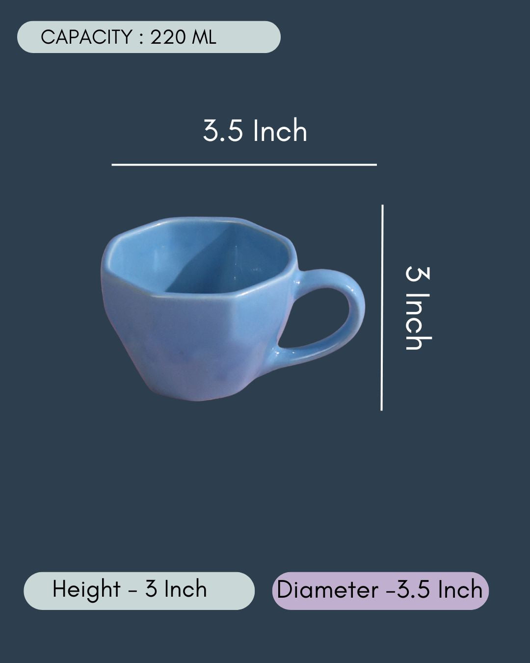 Ocean Blue Mug