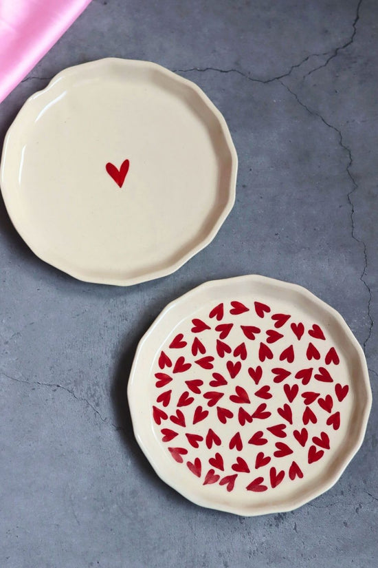 Heart & All Heart Snack Plate with premium quality material