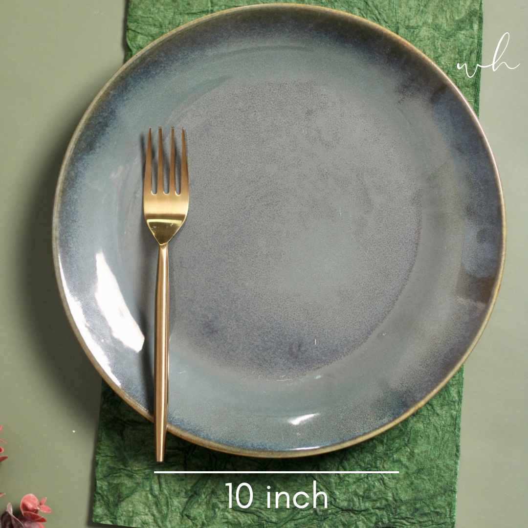 Glossy Green Dinner Plate