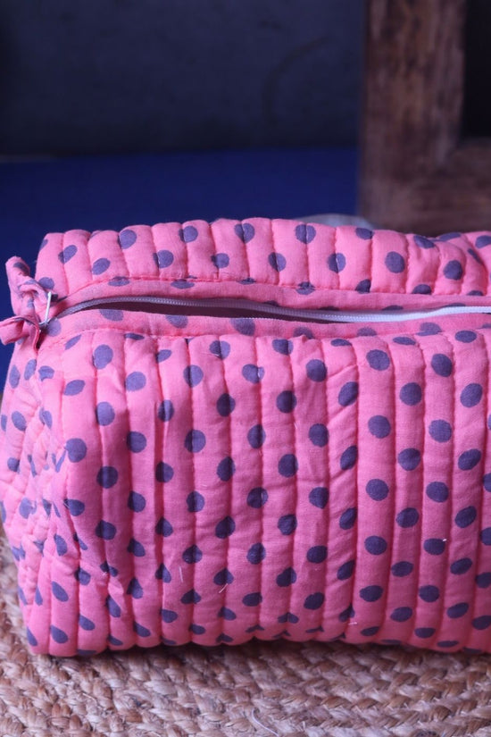 Polka Essential Toiletry Bag - Medium with premium quality material