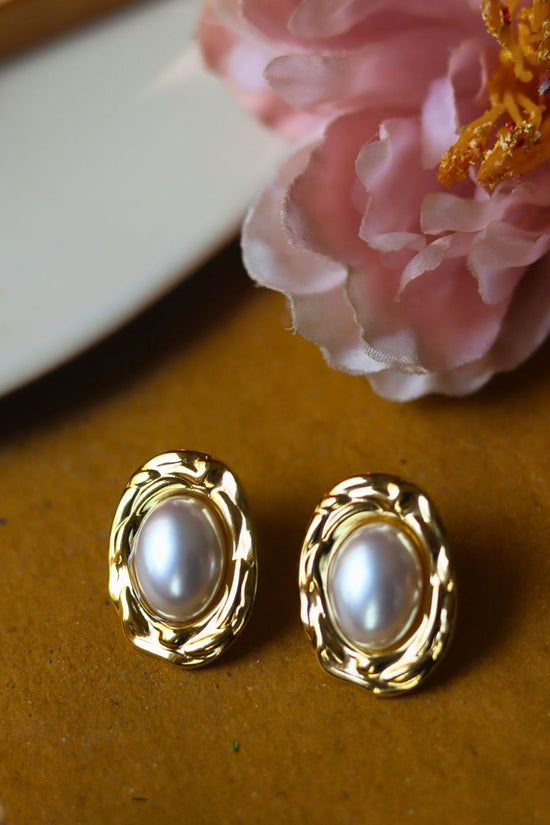 Statement Pearl Earring handmade with premium quality material