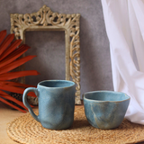 Serveware earthy wavy mug & bowl