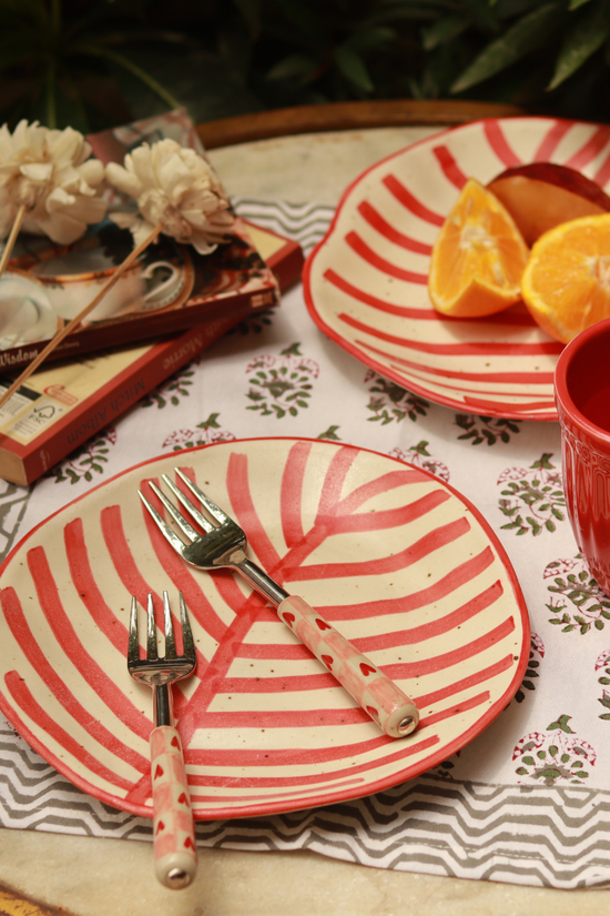 Red Leaf Plate